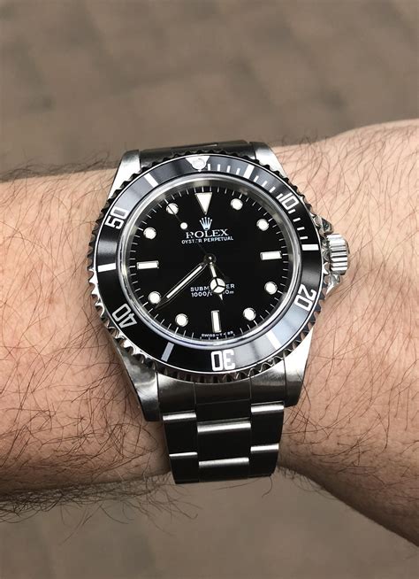 rolex sub no daye|rolex sub no date 14060.